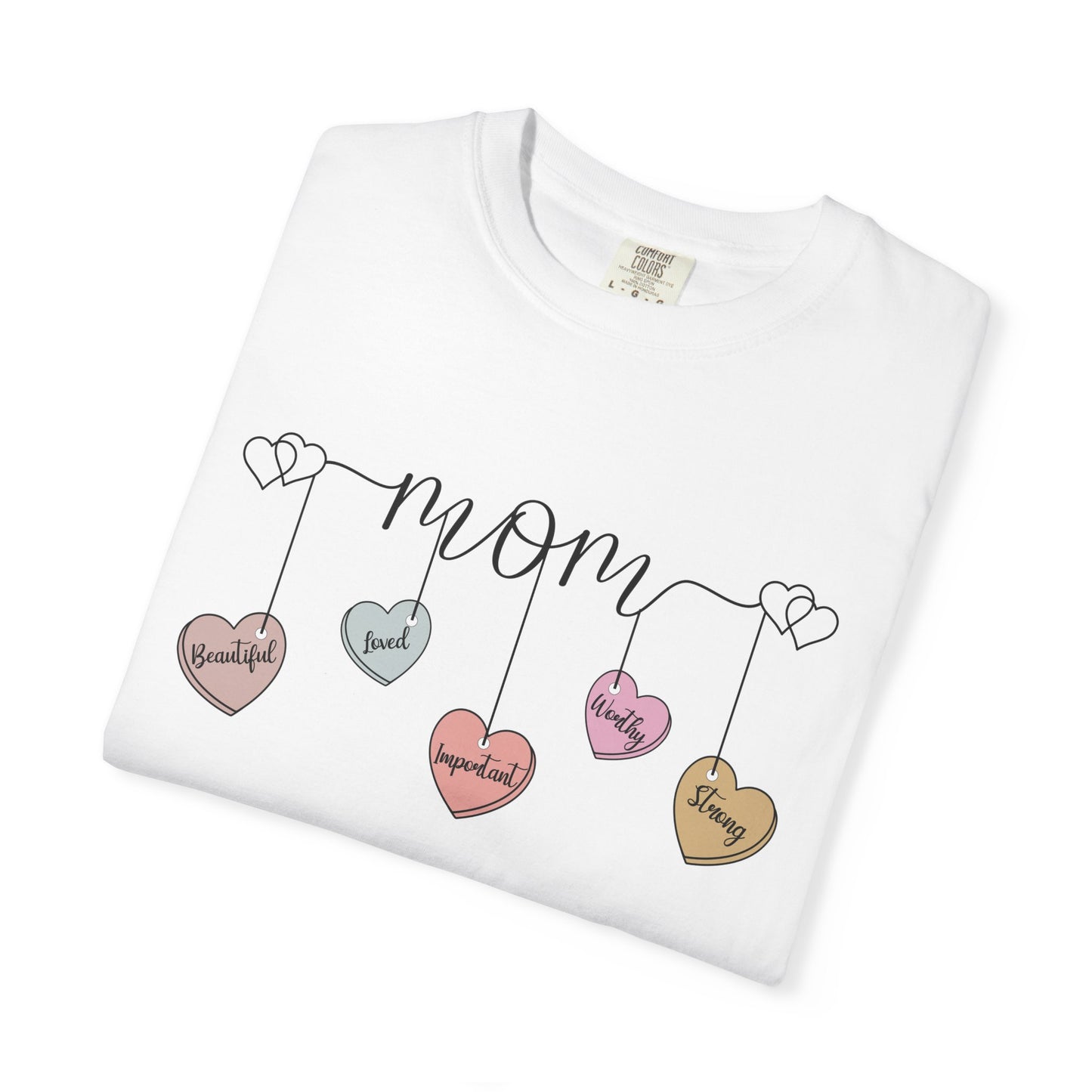Mom Hearts — Mom Graphic T-Shirt