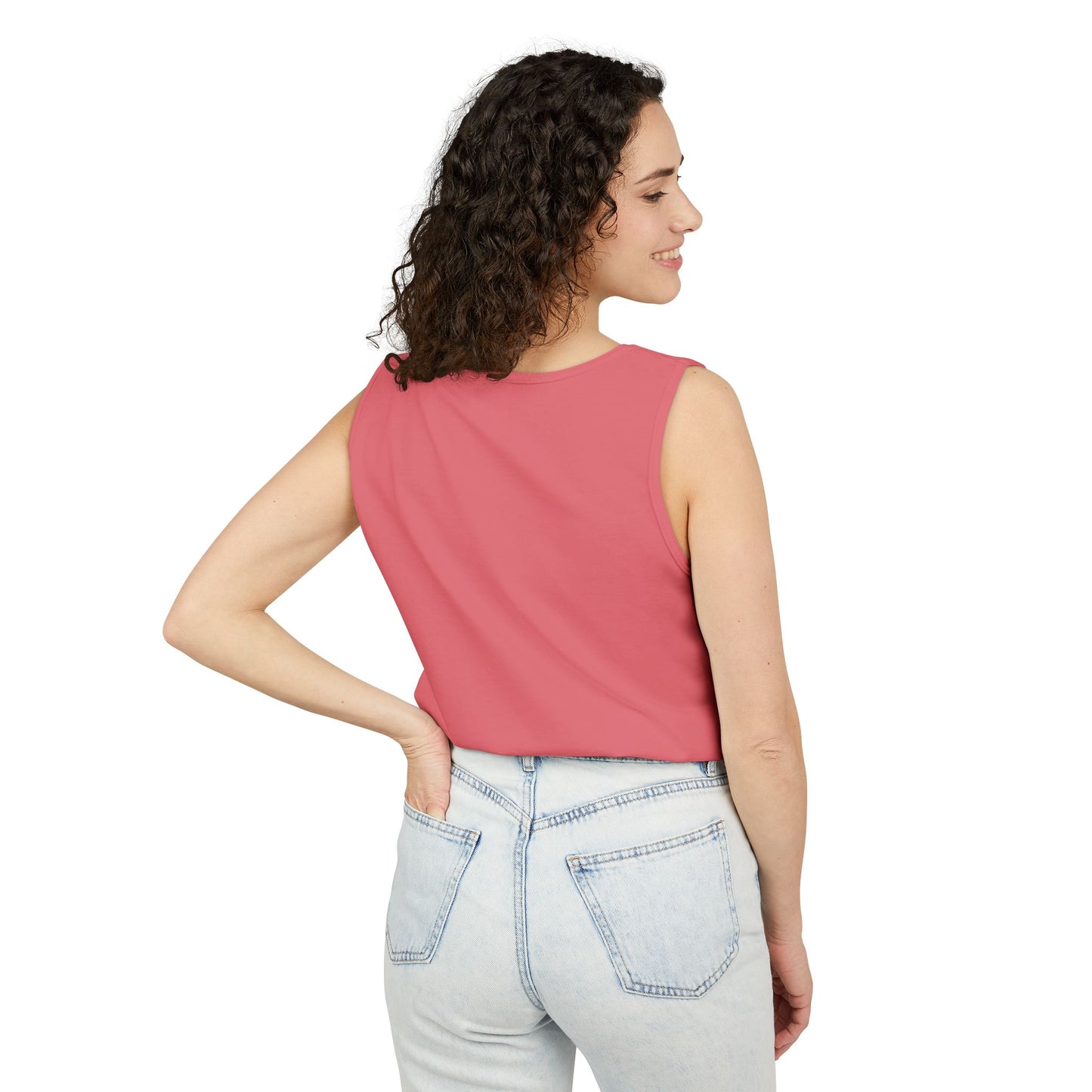 Beach Vibes — Breathable Garment-Dyed Summer Tank