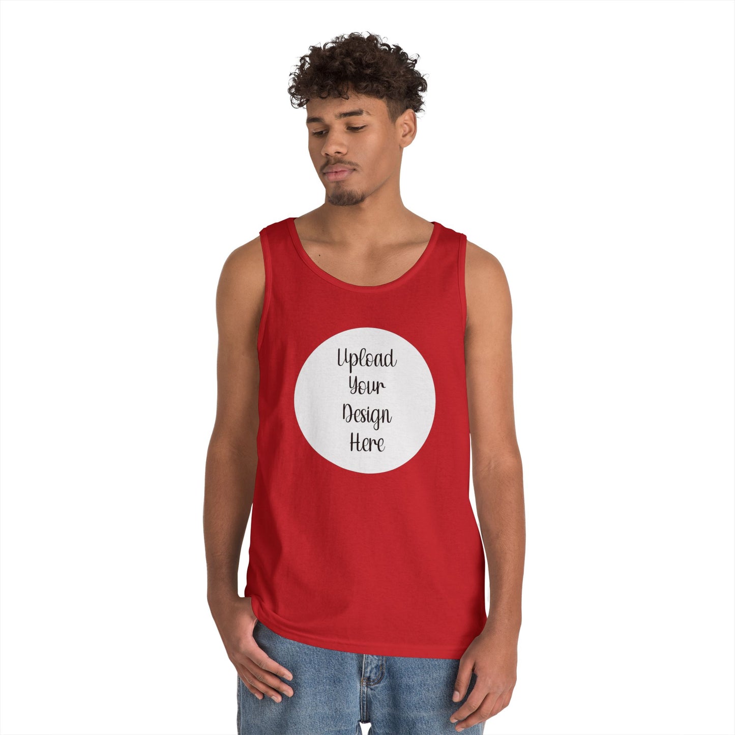 *Custom Tank Top — Gildan Various Colors - Upload Your Design