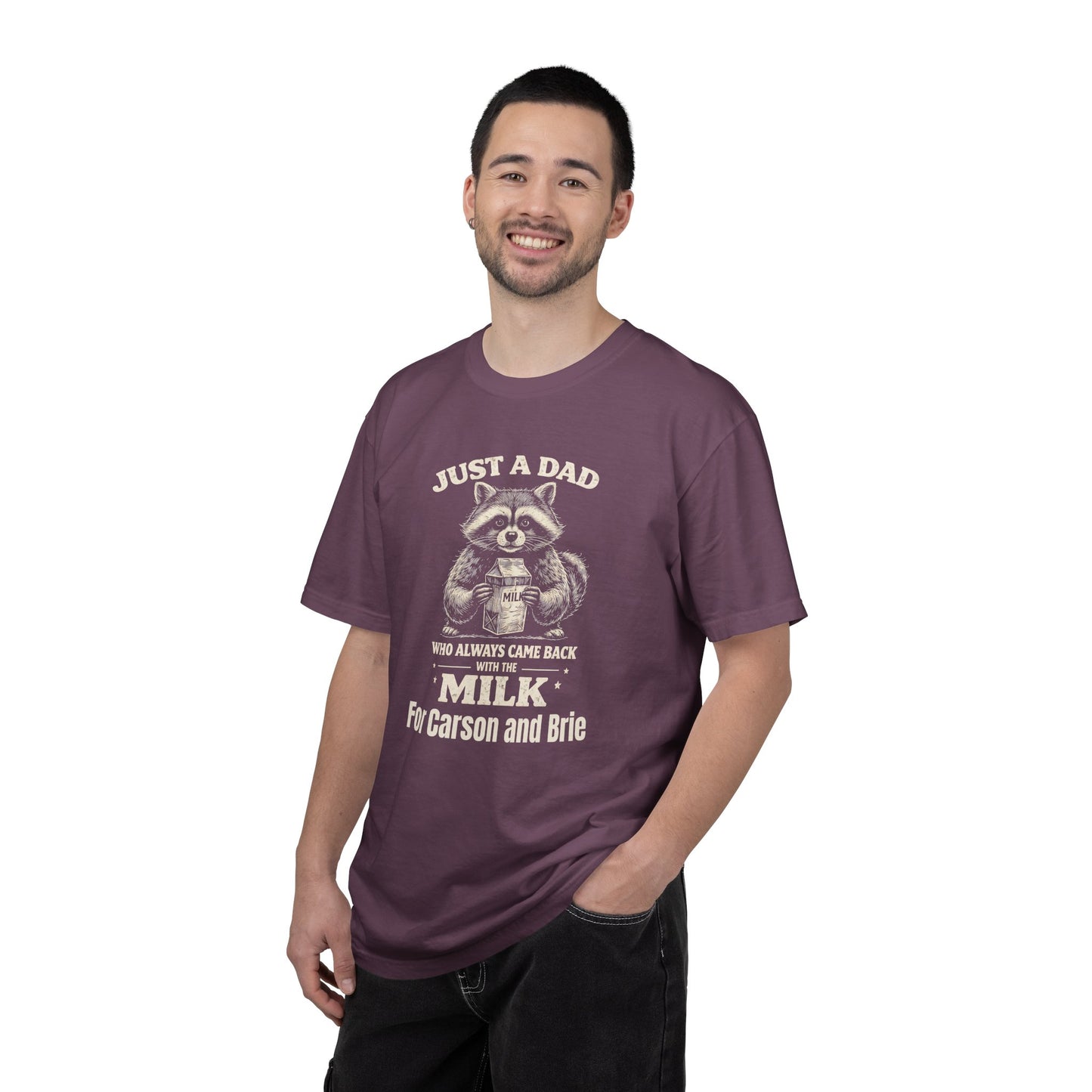 Just A Dad Custom Kid's Names— Fathers Day Tee