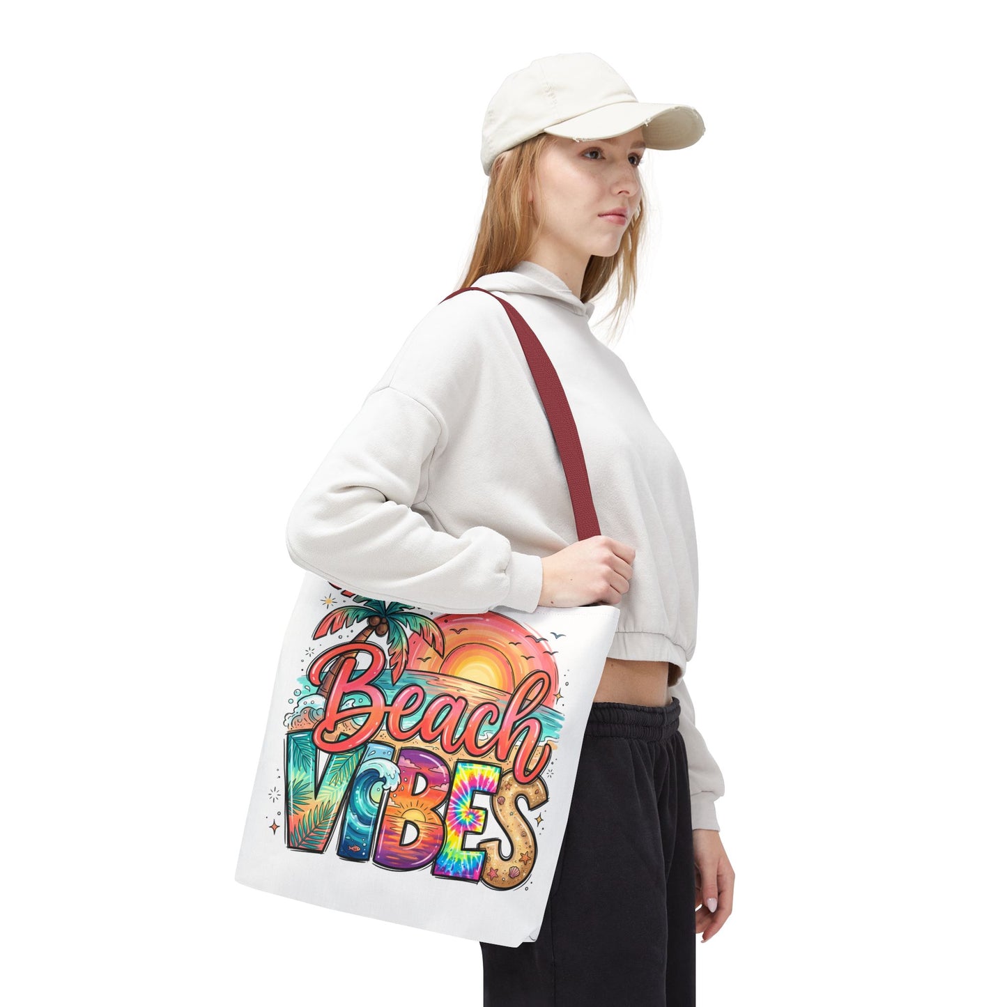 Beach Vibes — Beach-Ready AOP Carryall