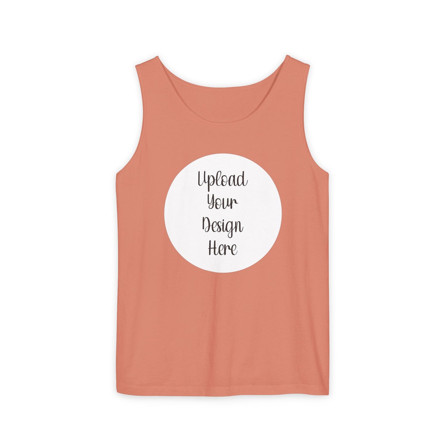 *Custom Tank Top — Comfort Colors Various Colors - Upload Your Design