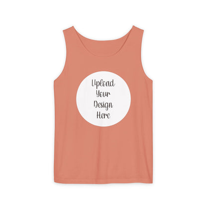 *Custom Tank Top — Comfort Colors Various Colors - Upload Your Design