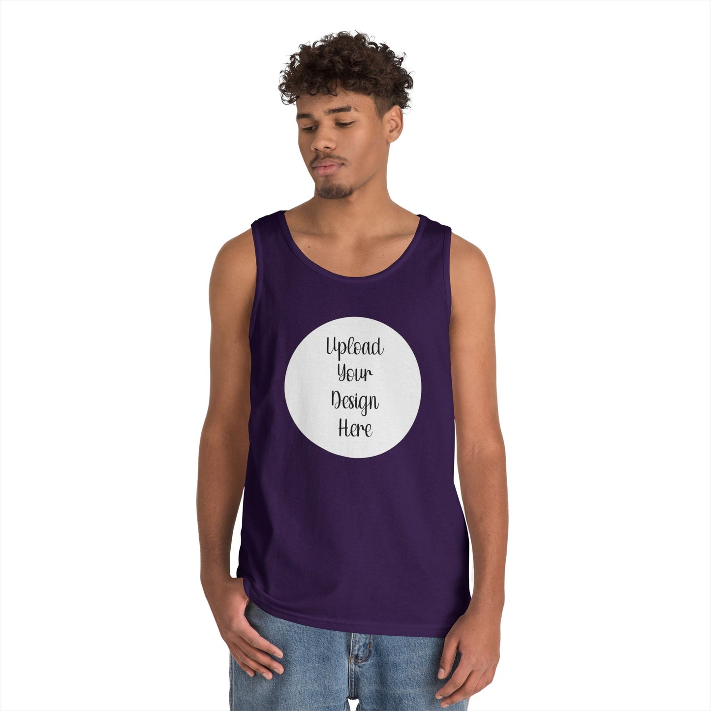 *Custom Tank Top — Gildan Various Colors - Upload Your Design