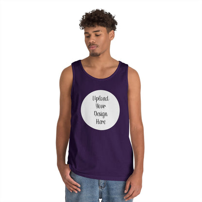 *Custom Tank Top — Gildan Various Colors - Upload Your Design