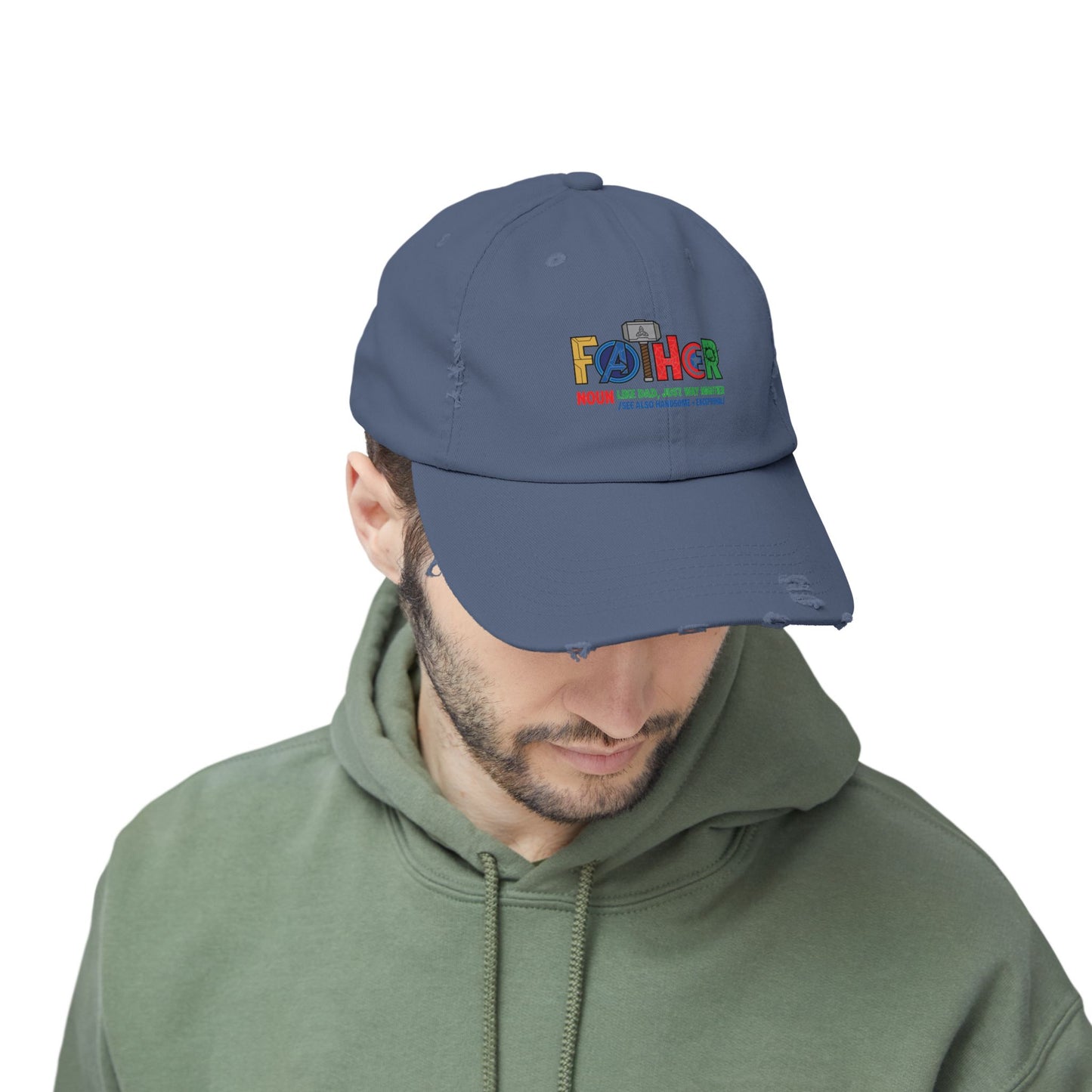 Superhero Father — Baseball Hat