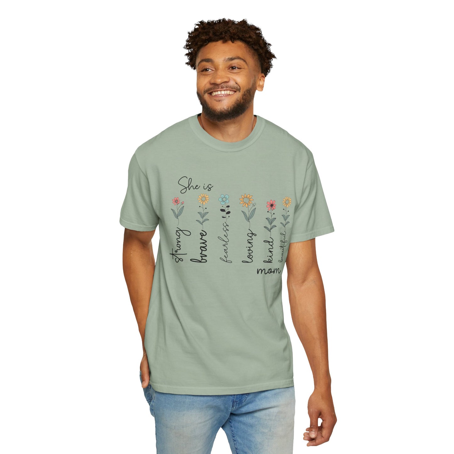 She Is — Mom Graphic T-Shirt
