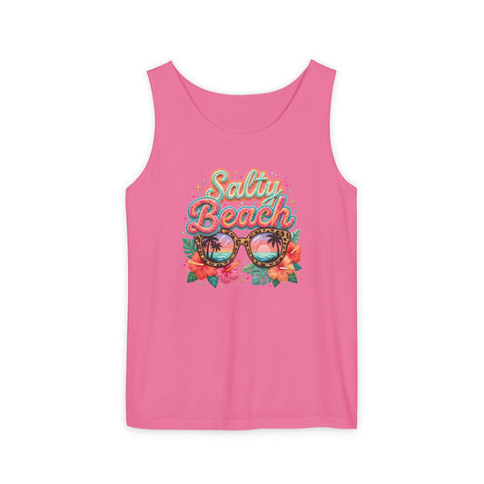 Salty Beach — Breathable Garment-Dyed Summer Tank
