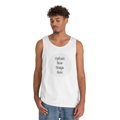 *Custom Tank Top — Gildan Various Colors - Upload Your Design