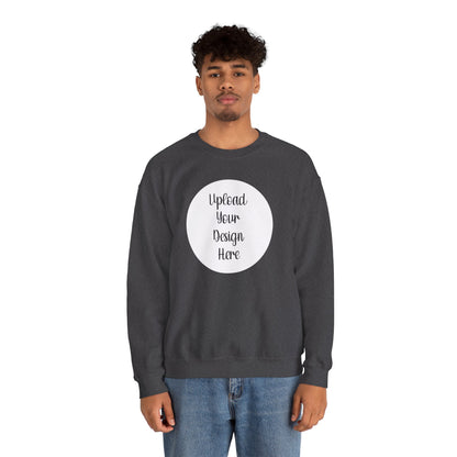 *Custom Crewneck Sweatshirt — Gildan Various Colors - Upload Your Design
