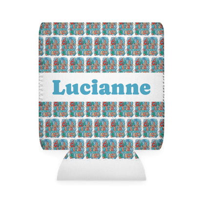 Crabby Can Cooler Sleeve — Personalized Can Koozie for BBQs & Beach Days