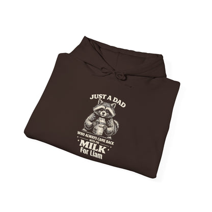 Just a Dad Custom Kid's Names Hoodie - Personalized Gift