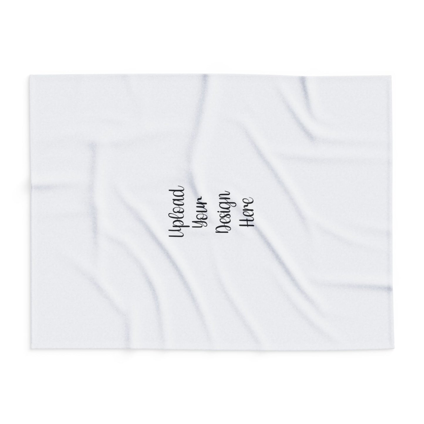 Custom Cozy Arctic Fleece Blanket – Upload Your Design