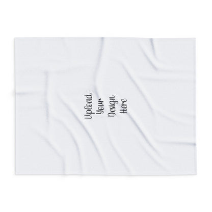 Custom Cozy Arctic Fleece Blanket – Upload Your Design