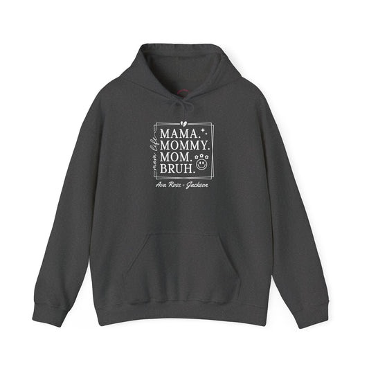 Mom Life Custom Kids Name Mama Hoodie — Personalized Mom Hoodie