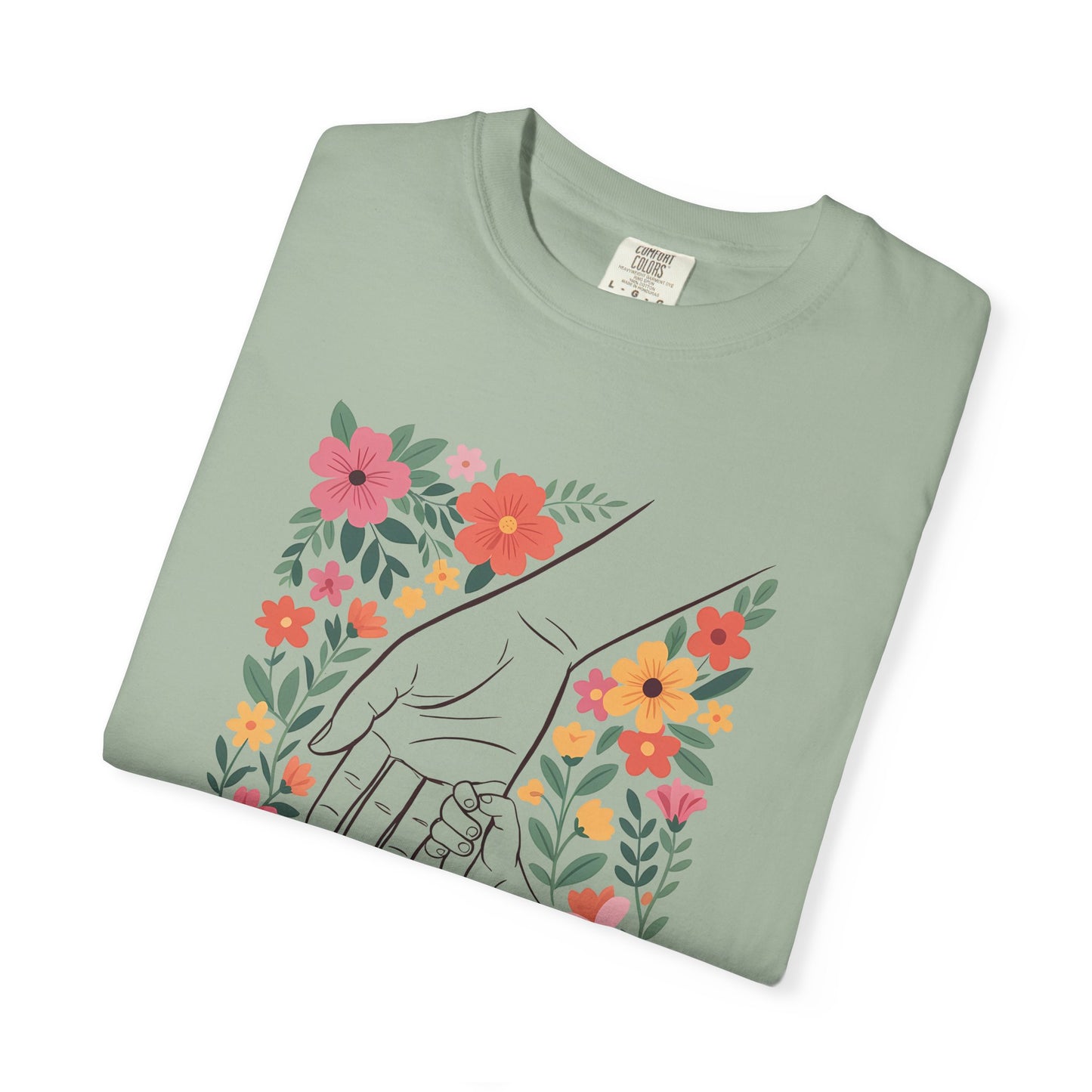 Mama Hand Tee — Bohemian Mom Graphic T-Shirt