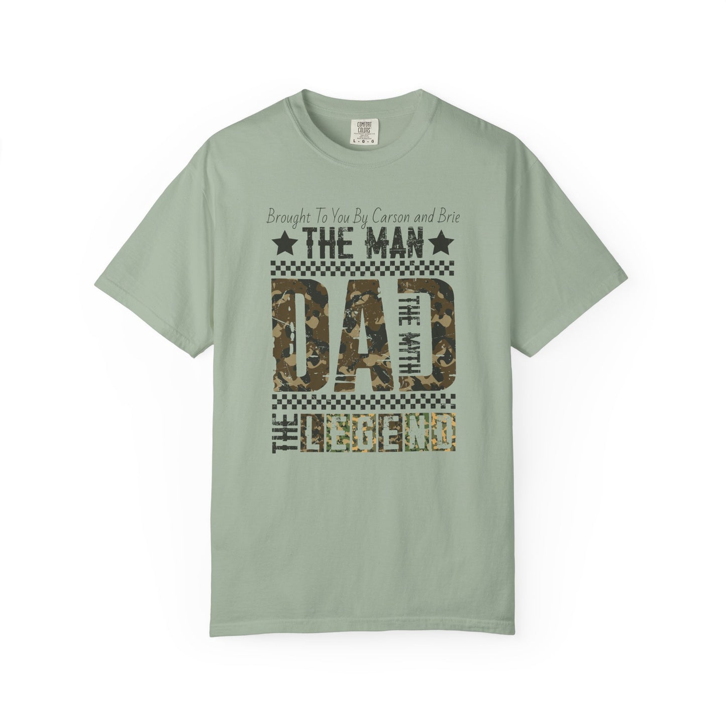 The Man The Myth Custom Kid's Names— Fathers Day Tee