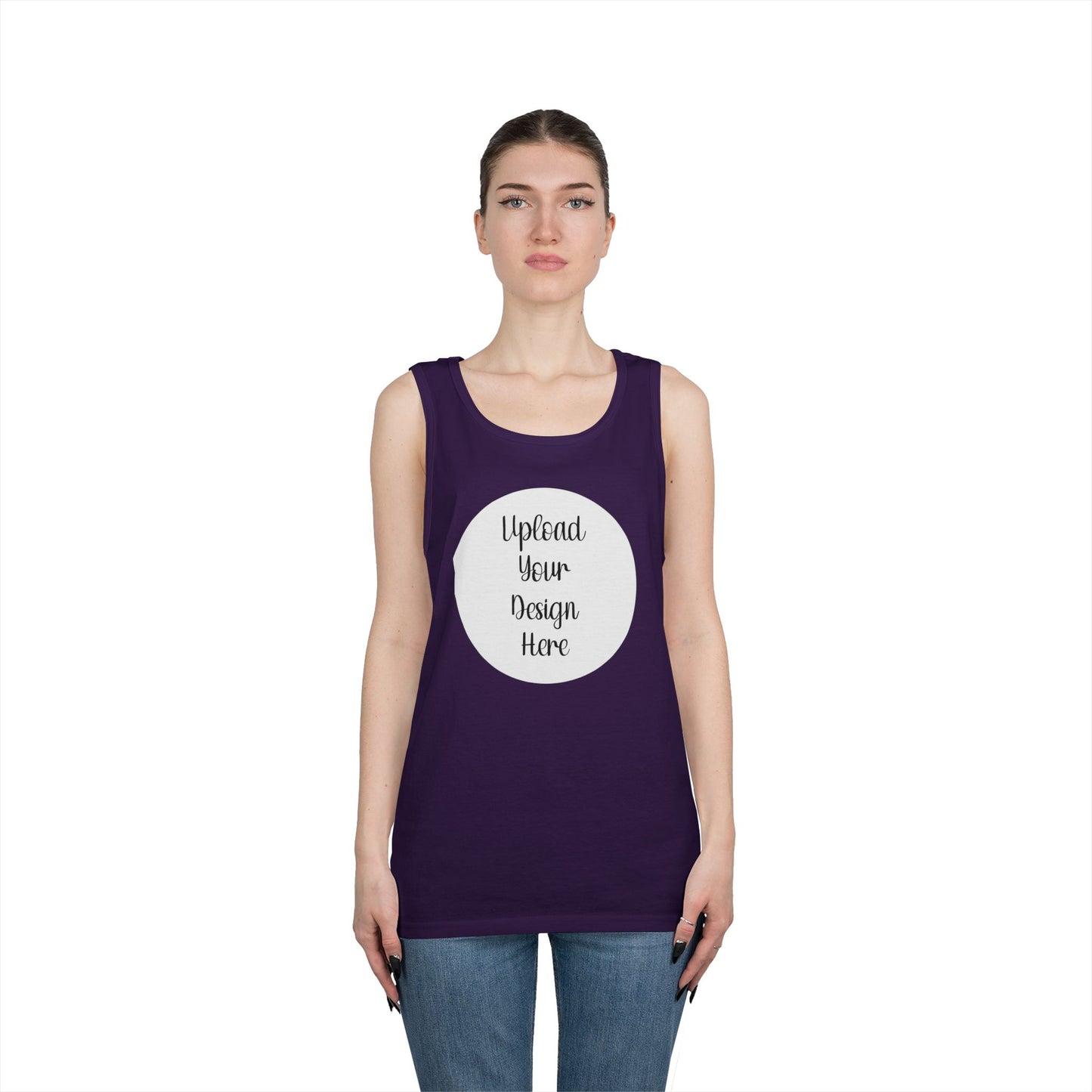 *Custom Tank Top — Gildan Various Colors - Upload Your Design