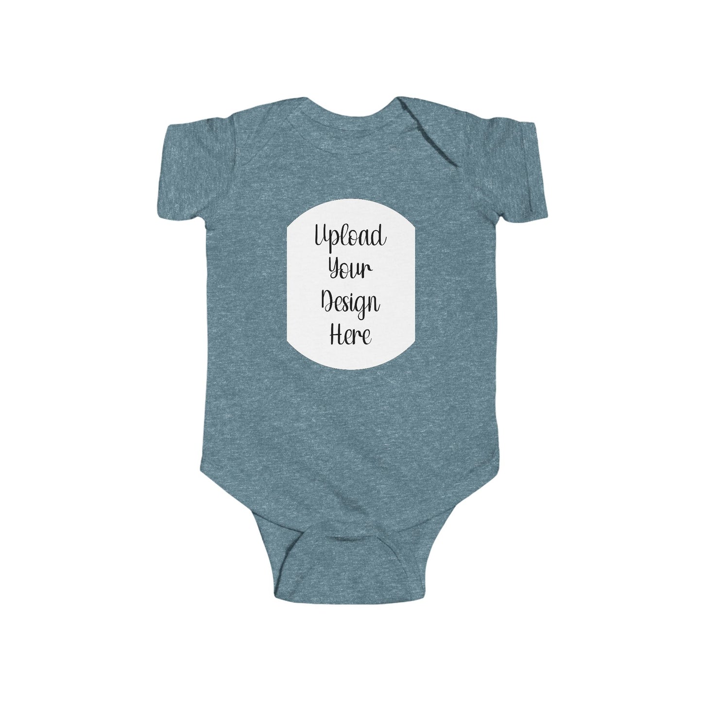*Custom Baby Bodysuit - Rabbit Skins Various Colors - Upload Your Design