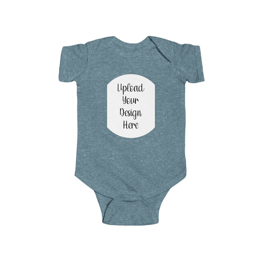 *Custom Baby Bodysuit - Rabbit Skins Various Colors - Upload Your Design