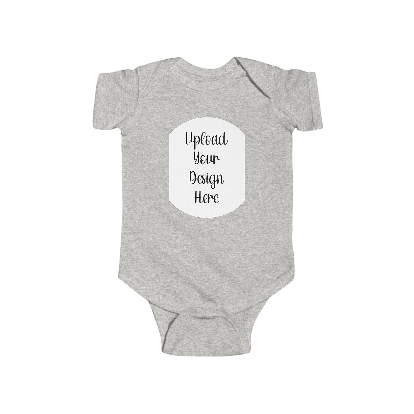 *Custom Baby Bodysuit - Rabbit Skins Various Colors - Upload Your Design