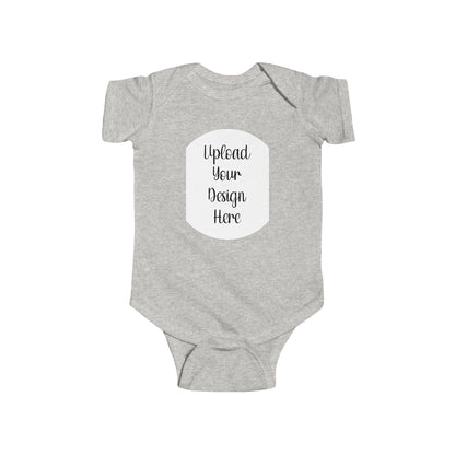 *Custom Baby Bodysuit - Rabbit Skins Various Colors - Upload Your Design