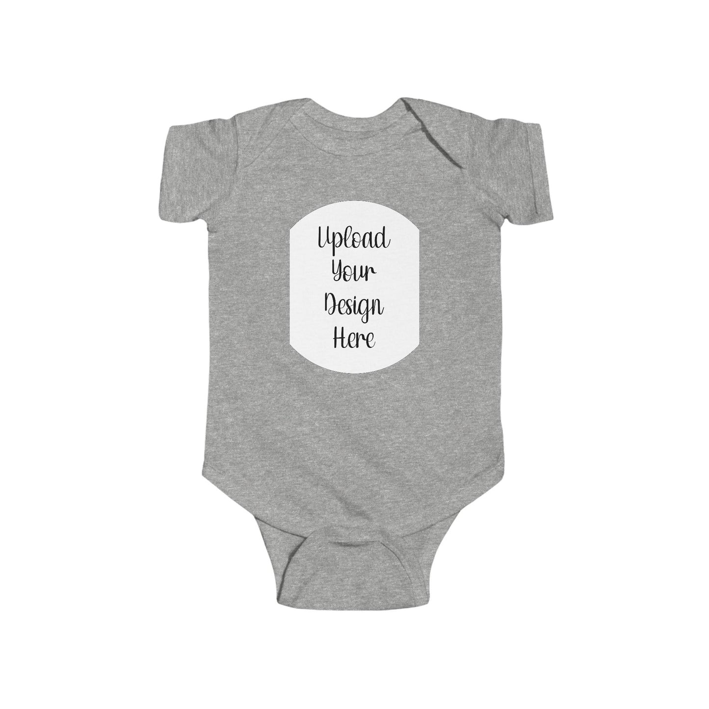 *Custom Baby Bodysuit - Rabbit Skins Various Colors - Upload Your Design
