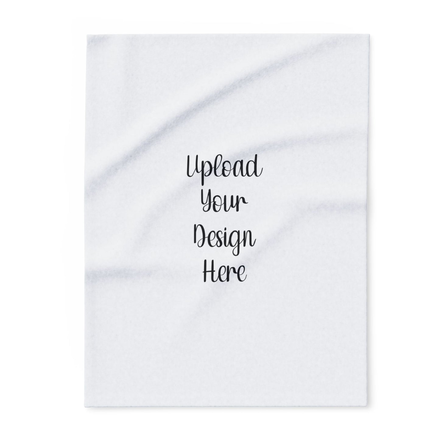 Custom Cozy Arctic Fleece Blanket – Upload Your Design