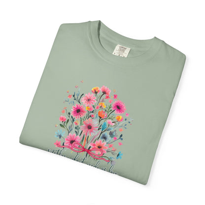 Seeds Of Love T-Shirt — Personalized Mom Script Graphic Tee