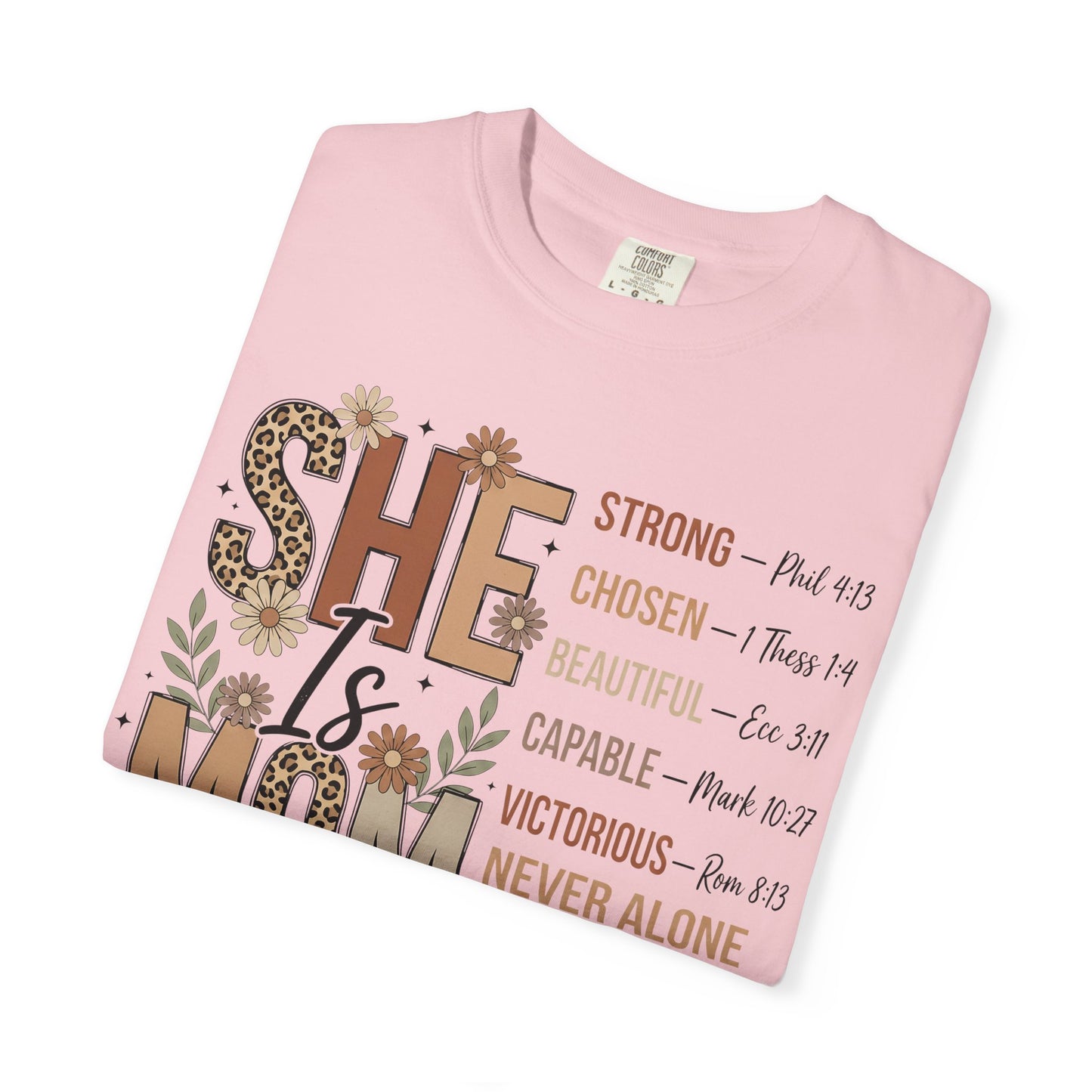 She Is Mom — Mom Graphic T-Shirt