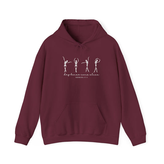 Dry Bones Come Alive — Inspirational Faith Graphic Hoodie