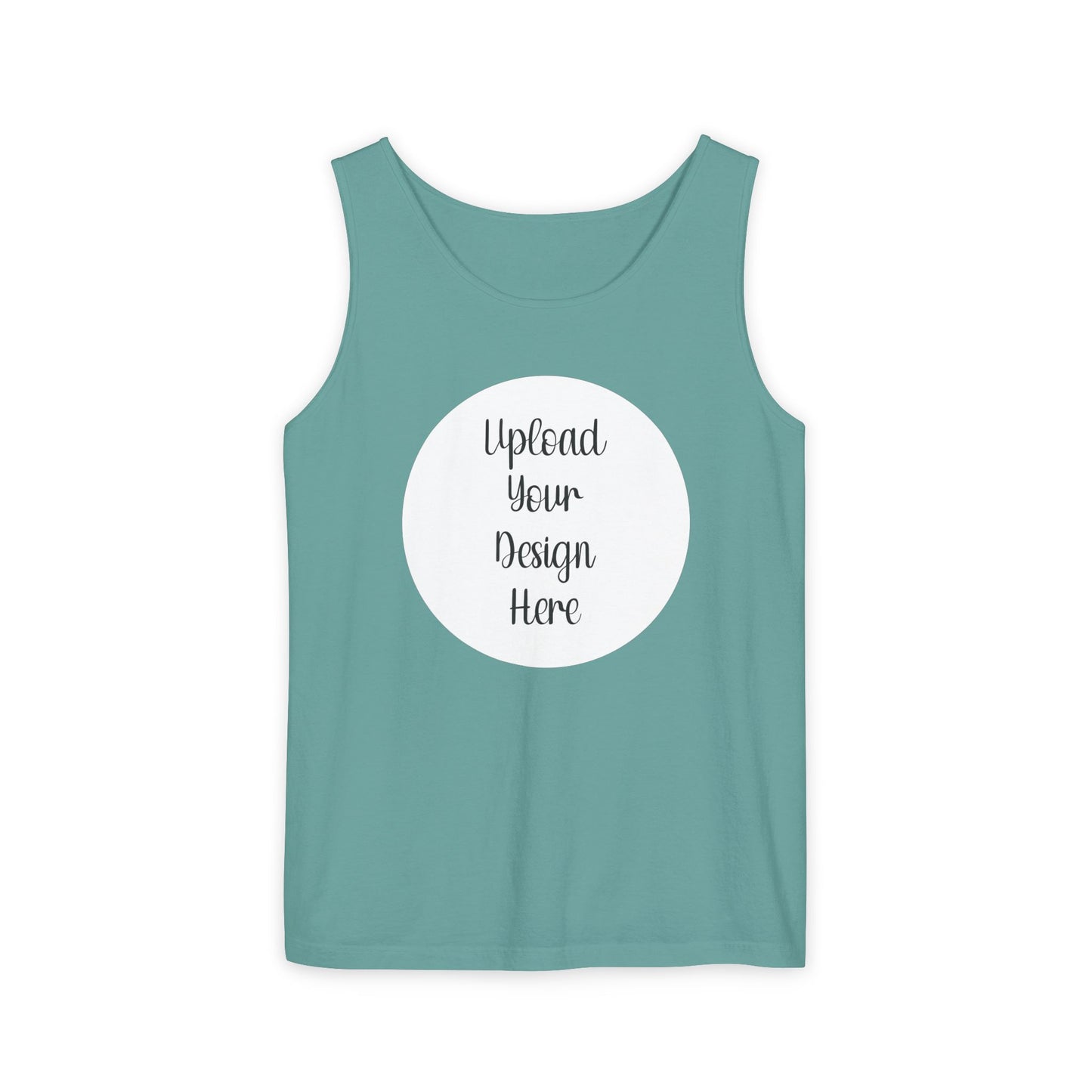 *Custom Tank Top — Comfort Colors Various Colors - Upload Your Design