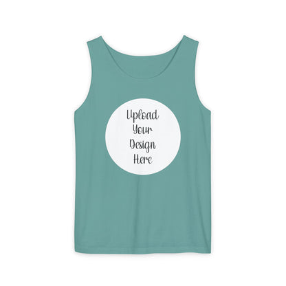 *Custom Tank Top — Comfort Colors Various Colors - Upload Your Design