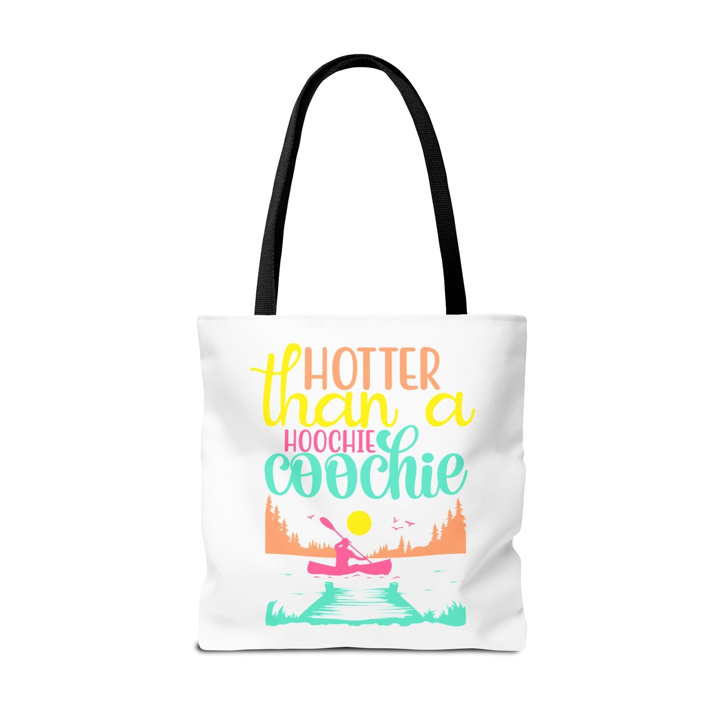 Hotter Than A Hoochie Coochie — Beach-Ready AOP Carryall