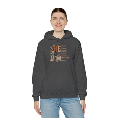 She Is Mom — Graphic Hoodie