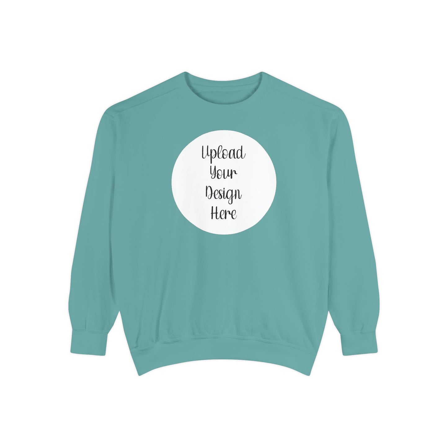 *Custom Crewneck Sweatshirt — Comfort Colors Various Colors - Upload Your Design