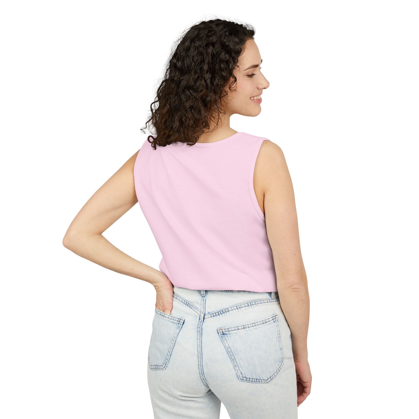 Highland Cow — Breathable Garment-Dyed Summer Tank