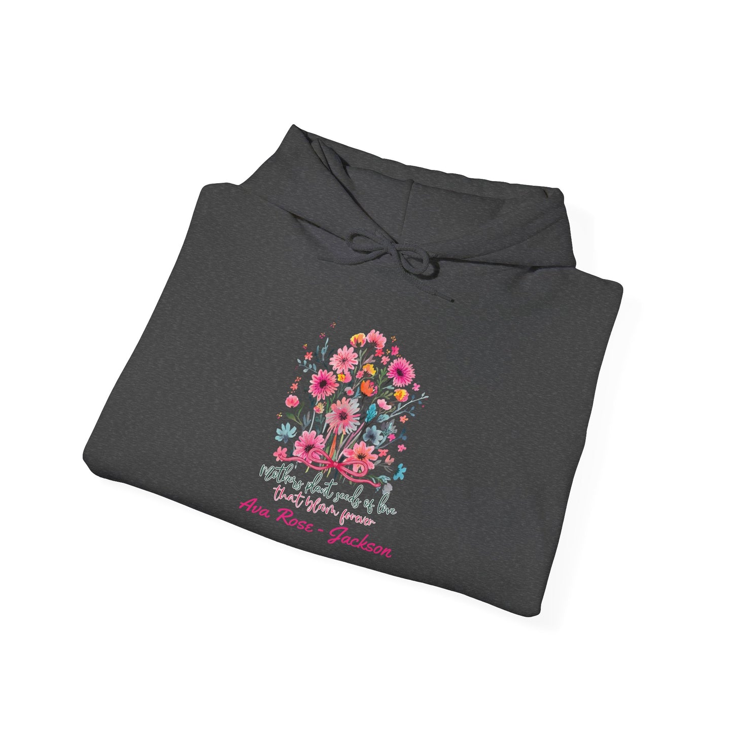 Seeds Of Love Custom Kids Name Mama Hoodie — Personalized Mom Hoodie