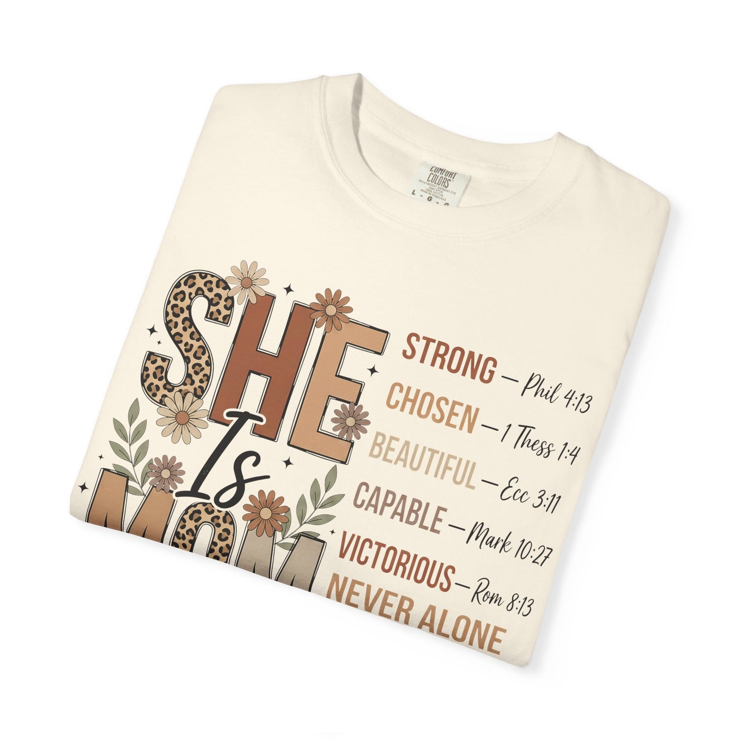She Is Mom — Mom Graphic T-Shirt