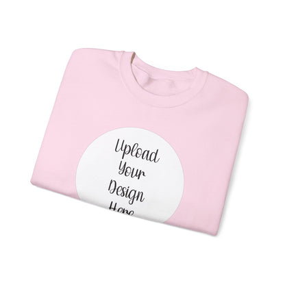 *Custom Crewneck Sweatshirt — Gildan Various Colors - Upload Your Design