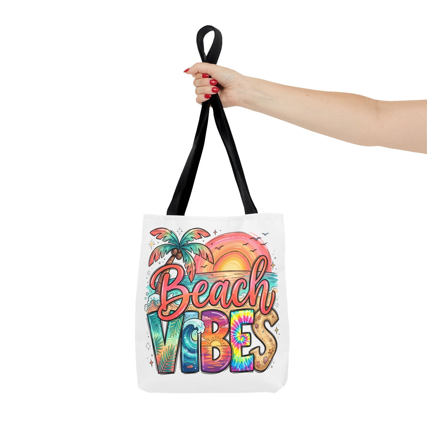 Beach Vibes — Beach-Ready AOP Carryall
