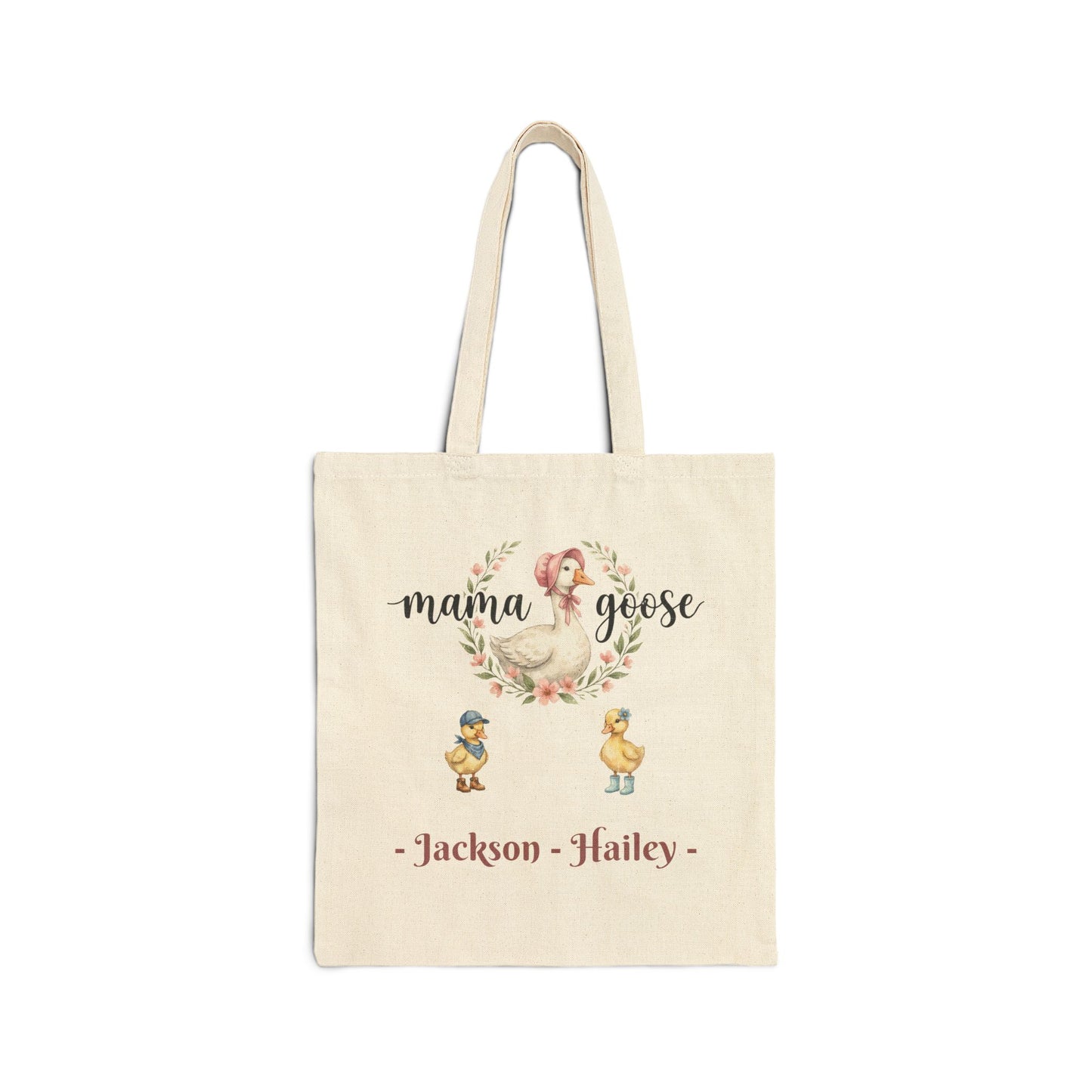 Mama Goose Custom Names — Personalized Mom Tote