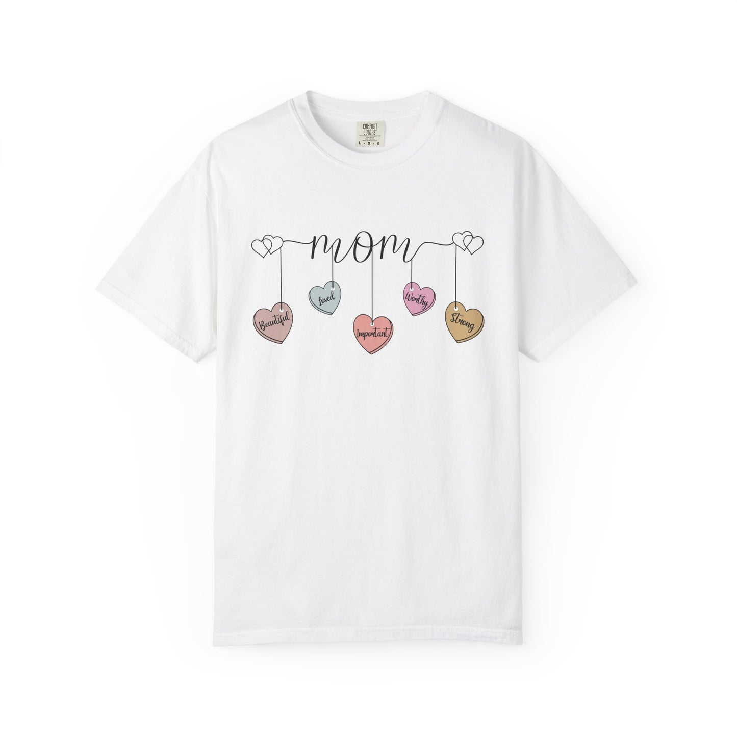 Mom Hearts — Mom Graphic T-Shirt