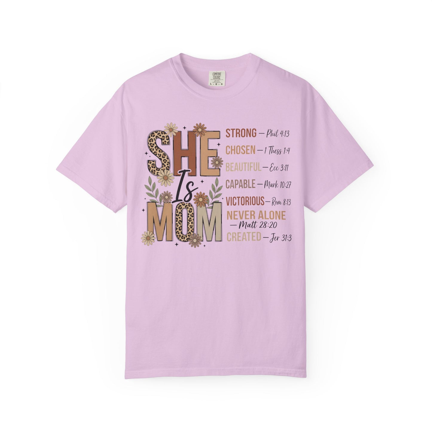 She Is Mom — Mom Graphic T-Shirt