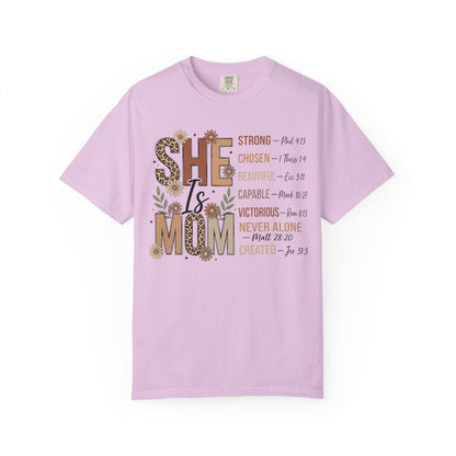 She Is Mom — Mom Graphic T-Shirt