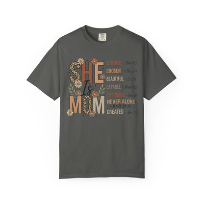 She Is Mom — Mom Graphic T-Shirt
