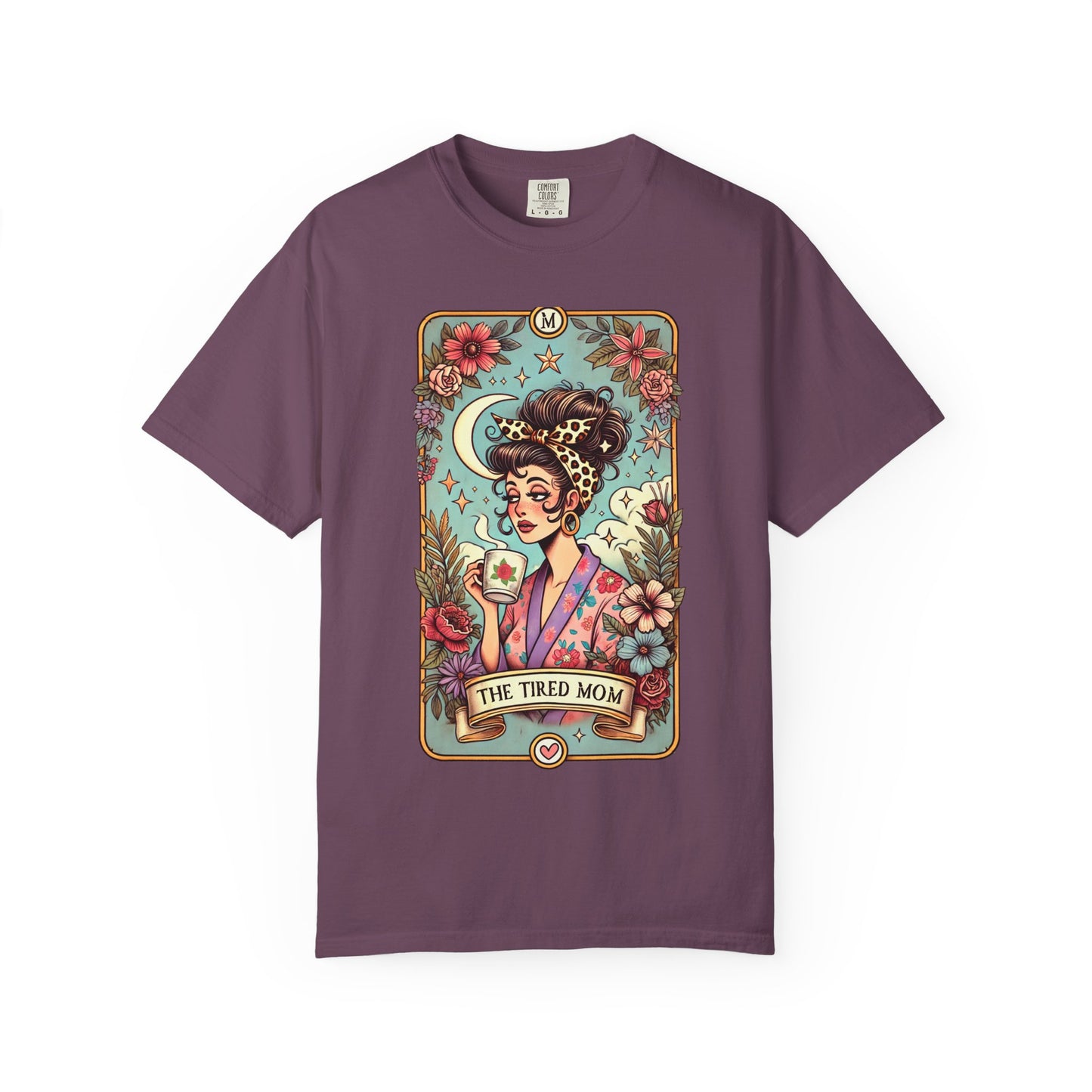 Vintage The Tired Mom T-Shirt —Mom Graphic Tee