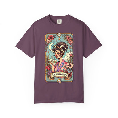 Vintage The Tired Mom T-Shirt —Mom Graphic Tee
