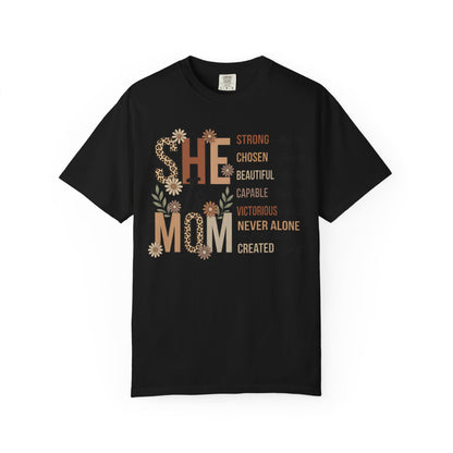 She Is Mom — Mom Graphic T-Shirt