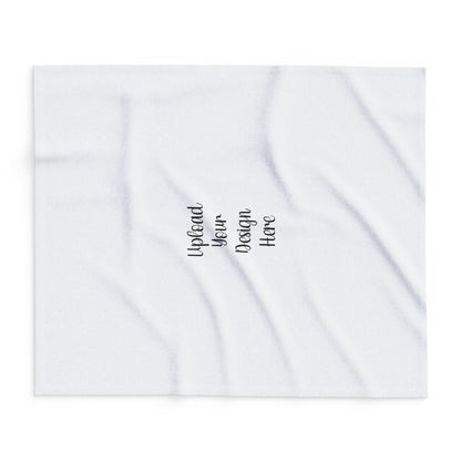 Custom Cozy Arctic Fleece Blanket – Upload Your Design